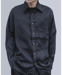 EYC（インヤン）の「Paisley Jacquard shirt (black)（シャツ/ブラウス）」
