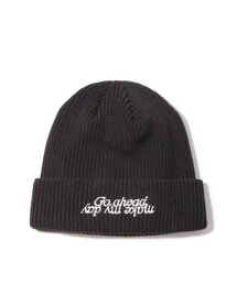 SUKU（スク）の「GO AHEAD BEANIE-CHARCOAL（ニットキャップ/ビーニー）」