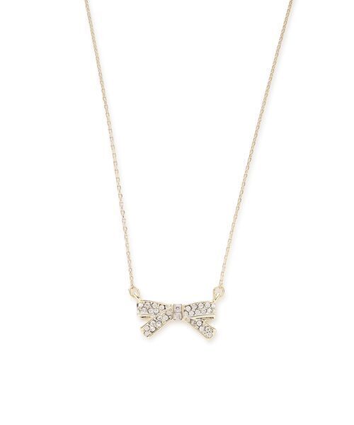 CELFORD(セルフォード)の「ビジューリボンネックレス(ネックレス・レディース・ゴールド/シルバー・F)」の3枚目の写真