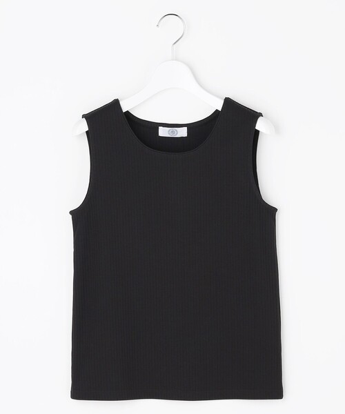 J.PRESS Ladies(J.プレス レディス)の「針抜きフライス ノースリーブ カットソー(Tシャツ/カットソー・レディース・ホワイト系/ライトグレー系/ブラック系・SMALL)」の22枚目の写真