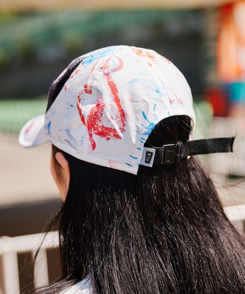 KiU（キウ）の「キウ クイックドライキャップ-2ND-　吸水速乾（キャップ・レディース・ホワイト系その他/ブルー系その他/ブラック・FREE）」の8枚目の写真