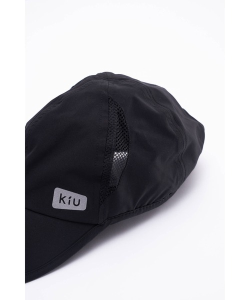 KiU（キウ）の「キウ クイックドライキャップ-2ND-　吸水速乾（キャップ・レディース・ホワイト系その他/ブルー系その他/ブラック・FREE）」の5枚目の写真