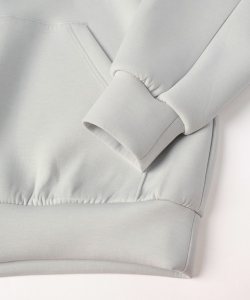 CULLNI（クルニ）の「CULLNI Logo Embroidery Hoodie（パーカー・メンズ・ネイビー/ブラック/グリーン/ライトグレー系・2/1/0）」の8枚目の写真