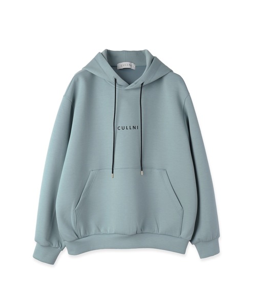 CULLNI（クルニ）の「CULLNI Logo Embroidery Hoodie（パーカー・メンズ・ネイビー/ブラック/グリーン/ライトグレー系・2/1/0）」の10枚目の写真