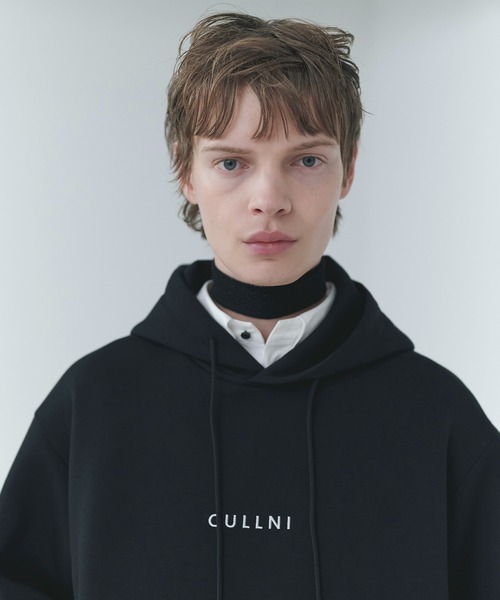 CULLNI（クルニ）の「CULLNI Logo Embroidery Hoodie（パーカー・メンズ・ネイビー/ブラック/グリーン/ライトグレー系・2/1/0）」の22枚目の写真