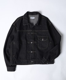 ATELANE（アテレーン）の「ATELANE / 11.5oz デニム　トラッカージャケット（デニムジャケット）」