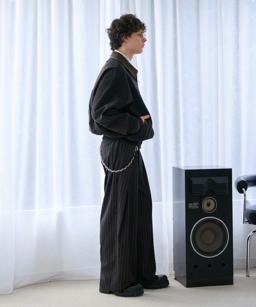 soerte（ソエルテ）の「Heritage Duck Work Jacket with Corduroy Collar / ヘリテージダックワークジャケット（ブルゾン・メンズ・ブラック/ブラウン・1/2/3）」の13枚目の写真