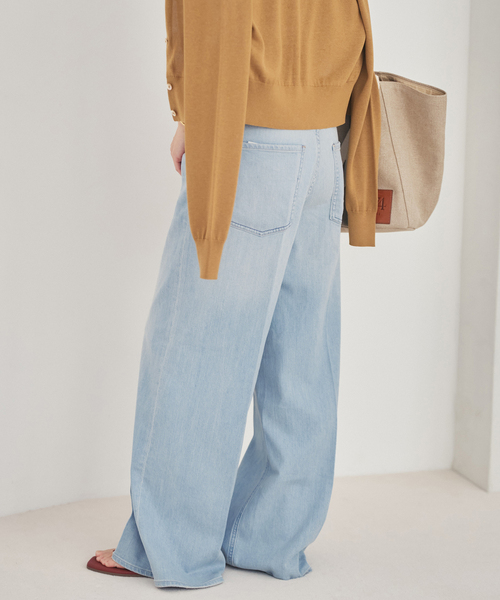 Healthy denim / ヘルシーデニム 別注 WIDE デニムパンツ(ブルー