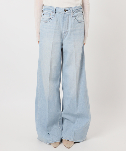 plage（プラージュ）の「Healthy denim / ヘルシーデニム 別注 WIDE デニムパンツ(ブルー)（デニムパンツ・レディース・ブルー系その他・25/24/23）」の2枚目の写真