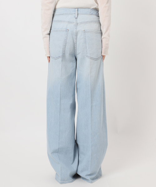 plage（プラージュ）の「Healthy denim / ヘルシーデニム 別注 WIDE デニムパンツ(ブルー)（デニムパンツ・レディース・ブルー系その他・25/24/23）」の4枚目の写真