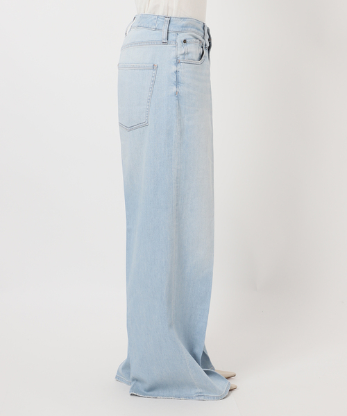 plage（プラージュ）の「Healthy denim / ヘルシーデニム 別注 WIDE デニムパンツ(ブルー)（デニムパンツ・レディース・ブルー系その他・25/24/23）」の5枚目の写真