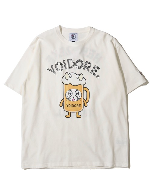 ADPOSION（アドポーション）の「【YOIDORE】ビルル君Tシャツ / グラフィックプリント クルーネックTシャツ（Tシャツ/カットソー・メンズ・ブラック/ライトグリーン/ホワイト・X-LARGE/LARGE/MEDIUM）」の5枚目の写真