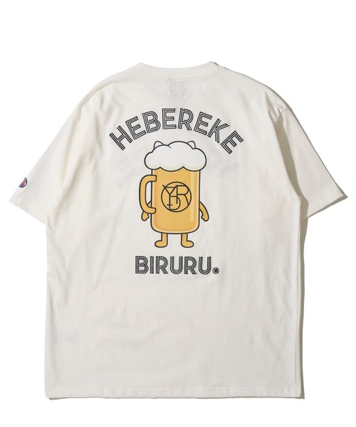 ADPOSION（アドポーション）の「【YOIDORE】ビルル君Tシャツ / グラフィックプリント クルーネックTシャツ（Tシャツ/カットソー・メンズ・ブラック/ライトグリーン/ホワイト・X-LARGE/LARGE/MEDIUM）」の6枚目の写真