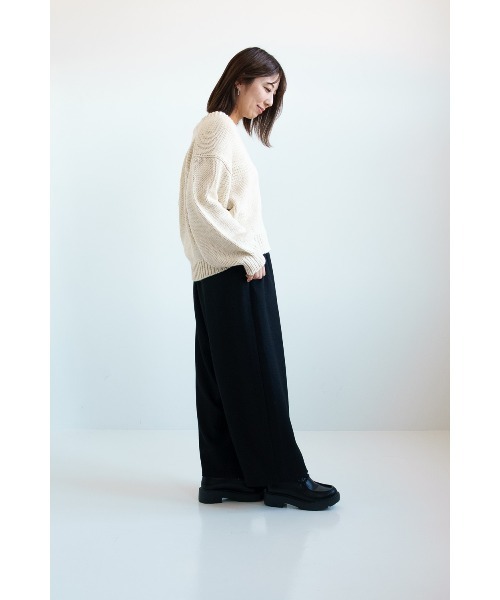 HEART MARKET(ハートマーケット)の「ロービングニットVネックカーデ(カーディガン/ボレロ・レディース・ピンク/グリーン/ホワイト・FREE)」の5枚目の写真