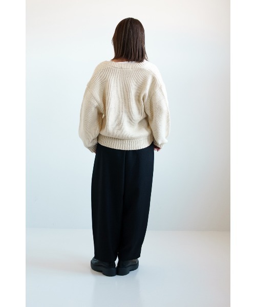 HEART MARKET(ハートマーケット)の「ロービングニットVネックカーデ(カーディガン/ボレロ・レディース・ピンク/グリーン/ホワイト・FREE)」の6枚目の写真