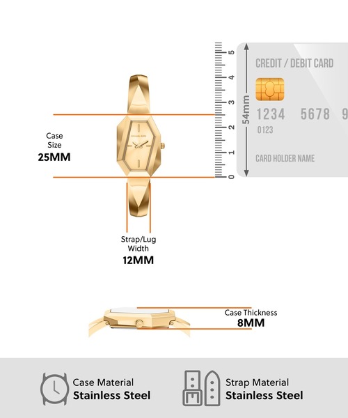 MICHAEL KORS(マイケルコース)の「マイケル・コース 腕時計 レディース アナログ ステンレス MK7589(アナログ腕時計・レディース・ゴールド・FREE)」の5枚目の写真