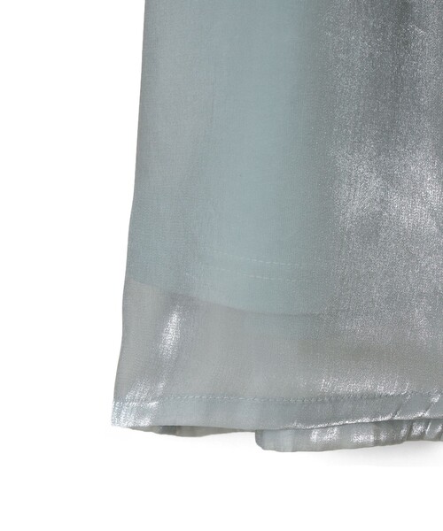 CAROLINA GLASER(カロリナ グレイサー)の「オーガンジー バルーンスリーブ プルオーバー ブラウス(シャツ/ブラウス・レディース・グレー/ホワイト系その他5/ブルー系その他・ONE SIZE)」の11枚目の写真