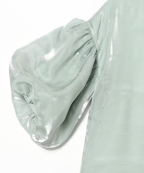 CAROLINA GLASER(カロリナ グレイサー)の「オーガンジー バルーンスリーブ プルオーバー ブラウス(シャツ/ブラウス・レディース・グレー/ホワイト系その他5/ブルー系その他・ONE SIZE)」の20枚目の写真