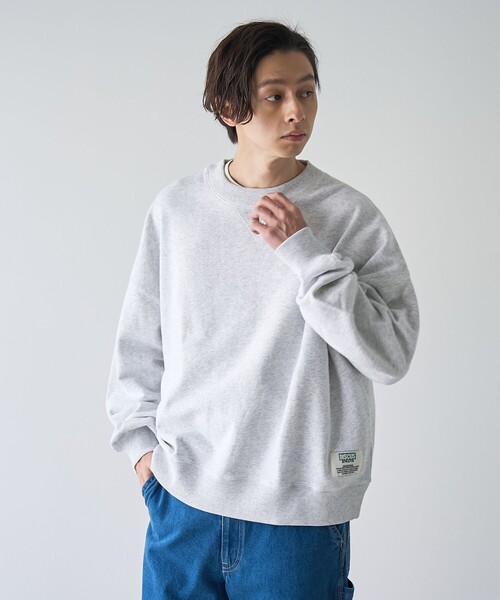 DISCUS（ディスカス）の「DISCUS（ディスカス）別注 カレッジプリントスウェット（スウェット・メンズ・ネイビー/ダークグリーン/グレー・L/M）」の12枚目の写真