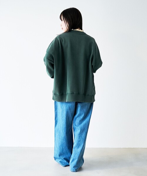 DISCUS（ディスカス）の「DISCUS（ディスカス）別注 カレッジプリントスウェット（スウェット・メンズ・ネイビー/ダークグリーン/グレー・L/M）」の18枚目の写真