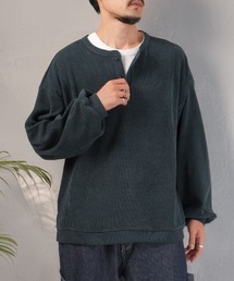 revertical(リバーティカル)コーデュロイヘンリーネックロンT