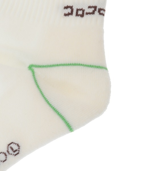 Candy Stripper(キャンディストリッパー)の「【COROCOROKURIRIN】RIB SOCKS(ソックス/靴下・レディース・ブラック/オフホワイト/イエロー・FREE)」の9枚目の写真