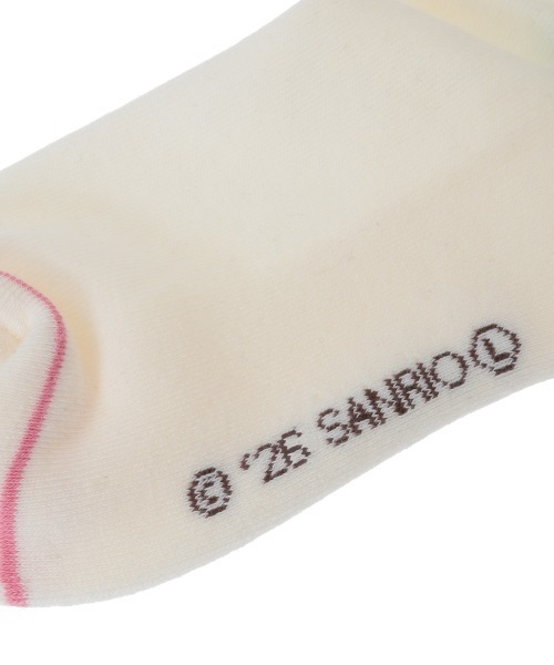 Candy Stripper(キャンディストリッパー)の「【COROCOROKURIRIN】RIB SOCKS(ソックス/靴下・レディース・ブラック/オフホワイト/イエロー・FREE)」の10枚目の写真