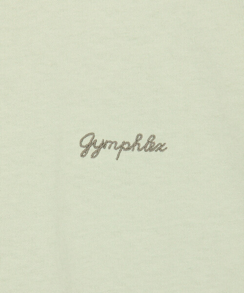 GYMPHLEX(ジムフレックス)の「Gymphlex | コットンジャージー クルーネック長袖Tシャツ WOMEN(Tシャツ/カットソー・レディース・ライトグリーン/ホワイト系その他/ダークネイビー・12)」の10枚目の写真
