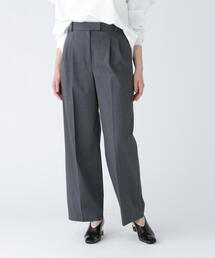 NAVYNAVY（ネイビーネイビー）の「【365ユーティリティー】洗えて毛玉になりにくいタックワイドパンツ（その他パンツ）」