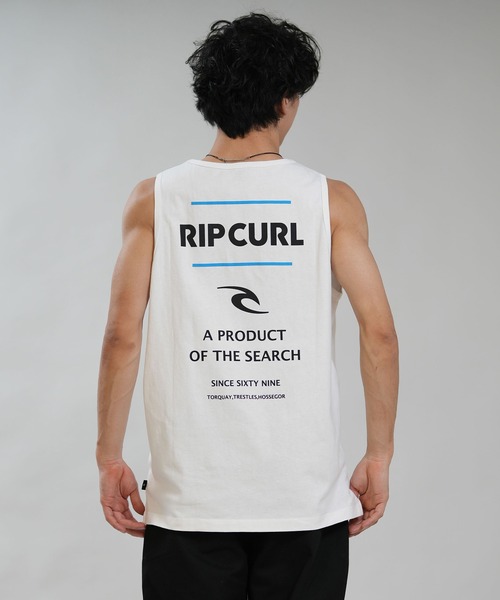 rip curl(リップカール)の「RIP CURL/リップカール メンズ タンクトップ PRODUCT SEARCH TANK RCM6S-2303(タンクトップ・メンズ・ネイビー/ホワイト/ブラック・XL/L/M)」の1枚目の写真