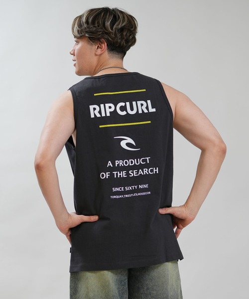 rip curl(リップカール)の「RIP CURL/リップカール メンズ タンクトップ PRODUCT SEARCH TANK RCM6S-2303(タンクトップ・メンズ・ネイビー/ホワイト/ブラック・XL/L/M)」の2枚目の写真