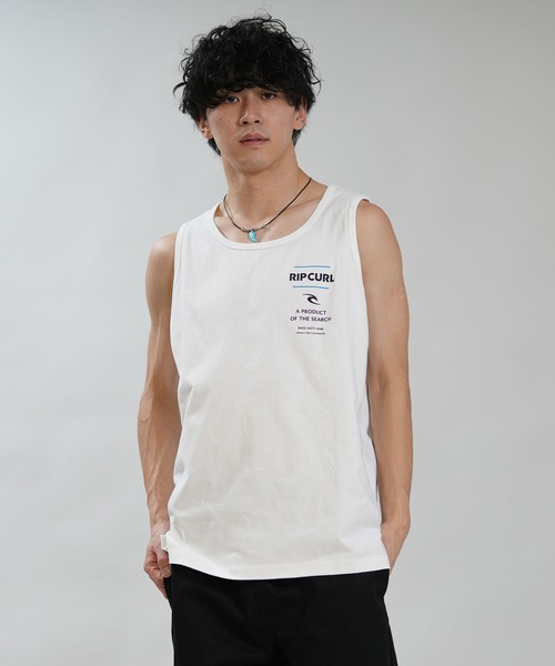 rip curl(リップカール)の「RIP CURL/リップカール メンズ タンクトップ PRODUCT SEARCH TANK RCM6S-2303(タンクトップ・メンズ・ネイビー/ホワイト/ブラック・XL/L/M)」の4枚目の写真