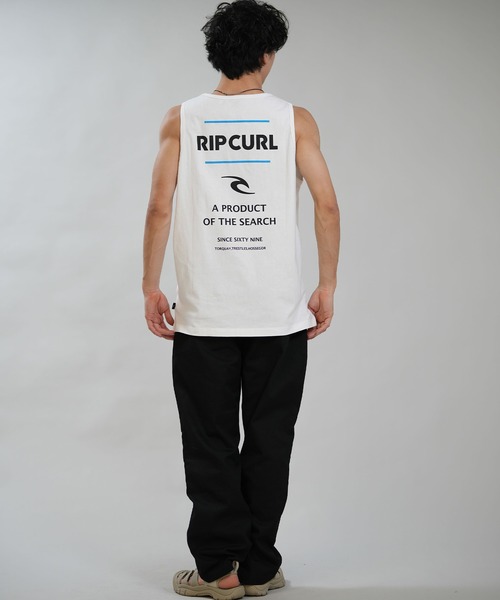 rip curl(リップカール)の「RIP CURL/リップカール メンズ タンクトップ PRODUCT SEARCH TANK RCM6S-2303(タンクトップ・メンズ・ネイビー/ホワイト/ブラック・XL/L/M)」の7枚目の写真