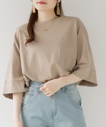 aity（アイティ）の「M-5L ボートネック ドルマンゆるTシャツ（Tシャツ/カットソー）」