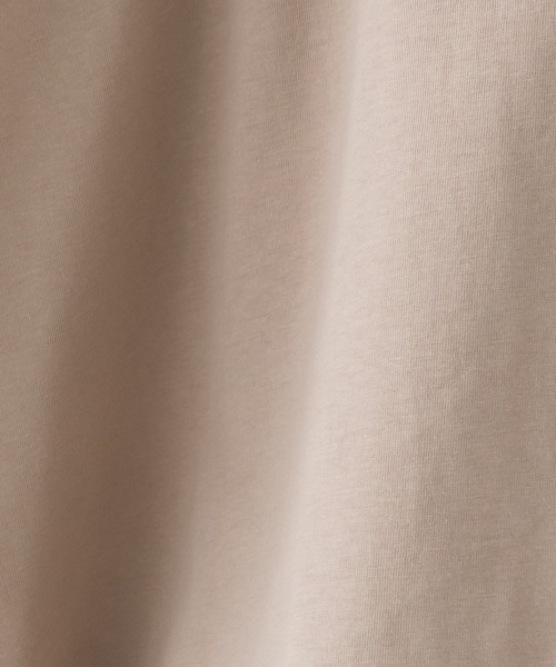 aity（アイティ）の「M-5L ボートネック ドルマンゆるTシャツ 夏服（Tシャツ/カットソー・レディース・ブラック/オフホワイト/チャコールグレー/グレイッシュベージュ・4L～5L/LL～3L/M～Ｌ）」の13枚目の写真