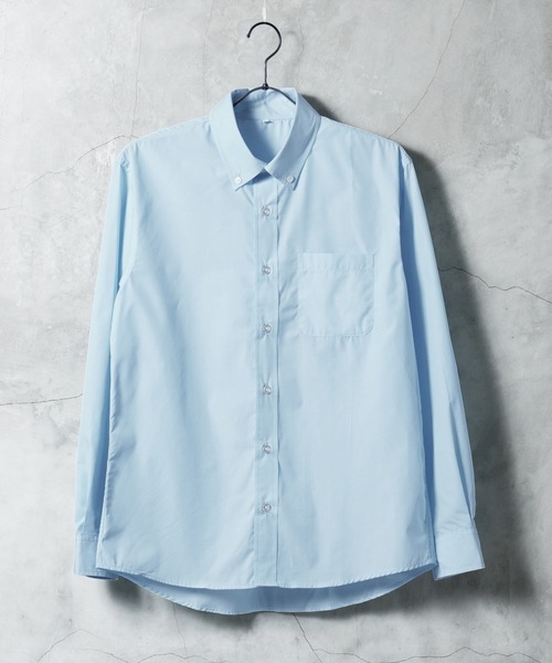 jiggys shop（ジギーズショップ）の「ボタンダウン ブロードシャツ（シャツ/ブラウス・メンズ・ホワイト/ネイビー/サックスブルー/ブルー系その他・MEDIUM/LARGE/X-LARGE）」の12枚目の写真