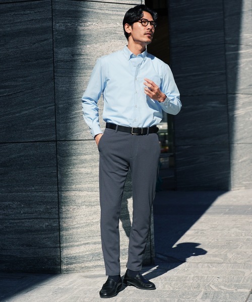 jiggys shop（ジギーズショップ）の「ボタンダウン ブロードシャツ（シャツ/ブラウス・メンズ・ホワイト/ネイビー/サックスブルー/ブルー系その他・MEDIUM/LARGE/X-LARGE）」の11枚目の写真