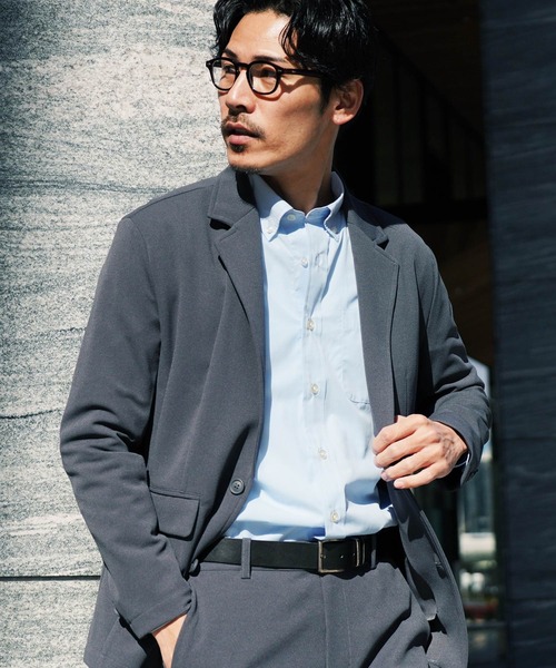jiggys shop（ジギーズショップ）の「ボタンダウン ブロードシャツ（シャツ/ブラウス・メンズ・ホワイト/ネイビー/サックスブルー/ブルー系その他・MEDIUM/LARGE/X-LARGE）」の10枚目の写真