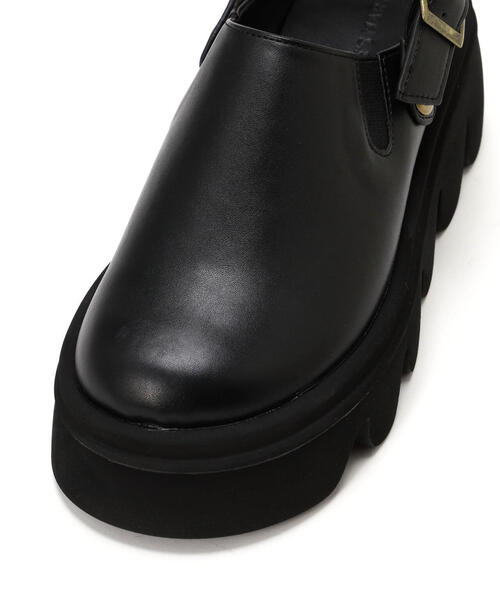 FREE'S MART（フリーズマート）の「クロッグ厚底サンダル（サンダル・レディース・ブラック/ブラウン・SMALL/MEDIUM）」の8枚目の写真