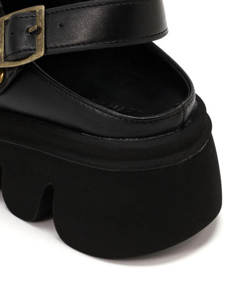 FREE'S MART（フリーズマート）の「クロッグ厚底サンダル（サンダル・レディース・ブラック/ブラウン・SMALL/MEDIUM）」の11枚目の写真