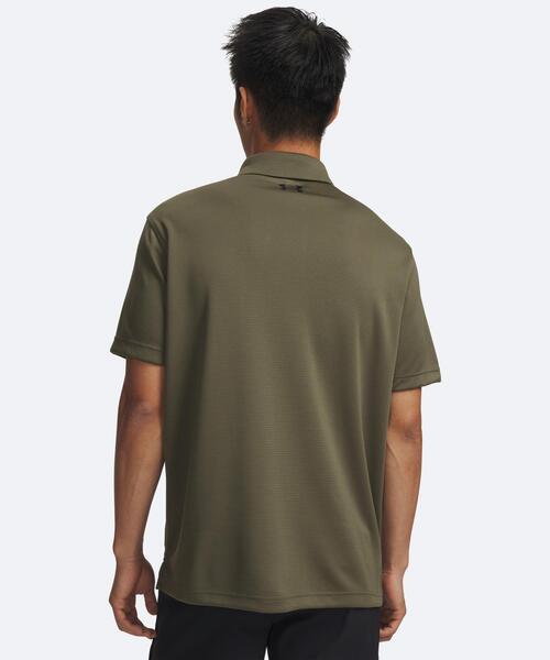 UNDER ARMOUR(アンダーアーマー)の「UAテック ポロ(ゴルフ/メンズ)(ポロシャツ・メンズ・カーキ・M/L/XL/3XL/S/2XL)」の2枚目の写真
