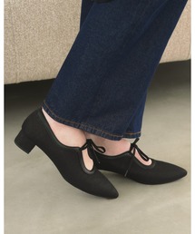 Emma Francis（エマフランシス）の「3cmヒール クラッシック リボン パンプス（パンプス）」