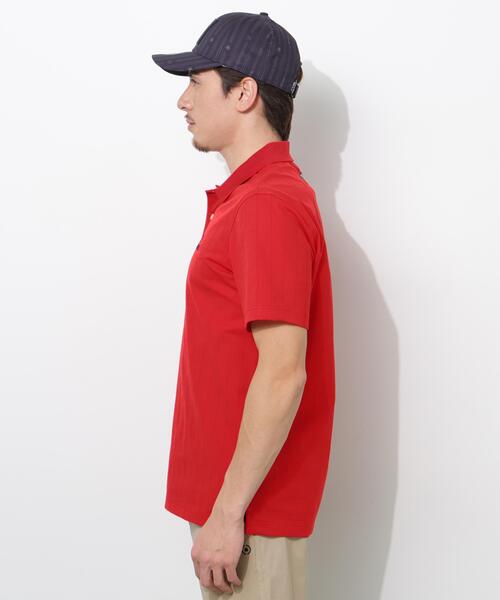 PING(ピン)の「【PING APPAREL】EPIX変形ストレッチサッカー半袖ポロシャツ(ポロシャツ・メンズ・ネイビー/ホワイト/レッド・LL/S/LL1/L/M)」の12枚目の写真