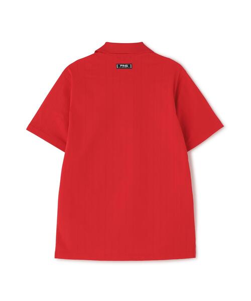 PING(ピン)の「【PING APPAREL】EPIX変形ストレッチサッカー半袖ポロシャツ(ポロシャツ・メンズ・ネイビー/ホワイト/レッド・LL/S/LL1/L/M)」の19枚目の写真