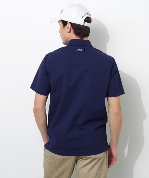PING(ピン)の「【PING APPAREL】EPIX変形ストレッチサッカー半袖ポロシャツ(ポロシャツ・メンズ・ネイビー/ホワイト/レッド・LL/S/LL1/L/M)」の21枚目の写真