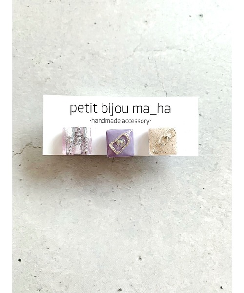 tone(トーン)の「【petitbijou ma_ha】オリジナルパーツピアス(ピアス(両耳用)・レディース・その他1/その他3/その他2/その他5/その他4・FREE)」の1枚目の写真