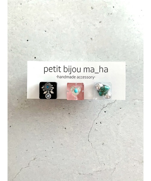 tone(トーン)の「【petitbijou ma_ha】オリジナルパーツピアス(ピアス(両耳用)・レディース・その他1/その他3/その他2/その他5/その他4・FREE)」の5枚目の写真