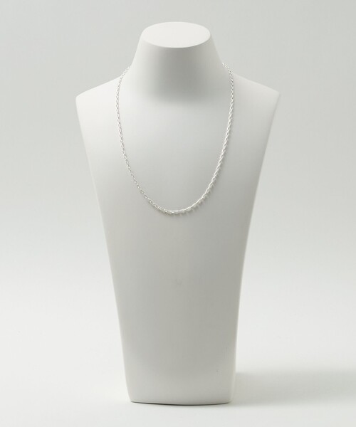 BEAUTY&YOUTH UNITED ARROWS（ビューティーアンドユースユナイテッドアローズ）の「ブラス コンビ ネックレス（ネックレス・メンズ・シルバー・FREE）」の4枚目の写真