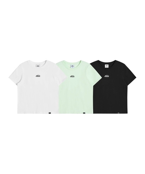 EMIS（イミス）の「(W) 3PACK T-SHIRT SET C (WH/MN/BL)（Tシャツ/カットソー・レディース・マルチ・LARGE/MEDIUM/SMALL）」の2枚目の写真