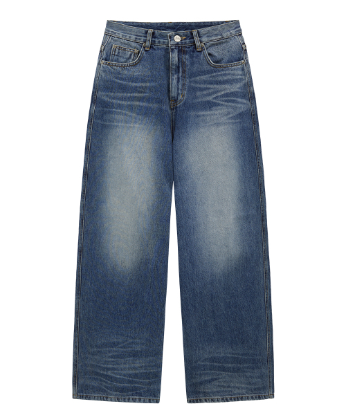 Midnight Move(ミッドナイトムーブ)の「eg pk denim pants (blue)(デニムパンツ・レディース・その他・SMALL/MEDIUM)」の2枚目の写真